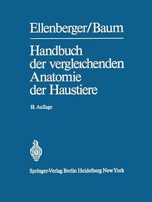 Seller image for Handbuch der vergleichenden Anatomie der Haustiere for sale by moluna