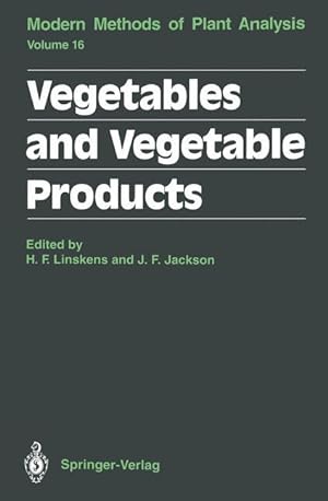 Imagen del vendedor de Vegetables and Vegetable Products a la venta por moluna