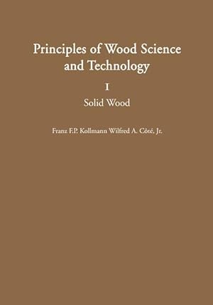 Immagine del venditore per Principles of Wood Science and Technology venduto da moluna