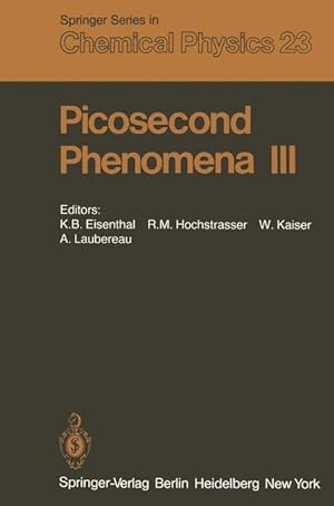 Seller image for Picosecond Phenomena III for sale by moluna