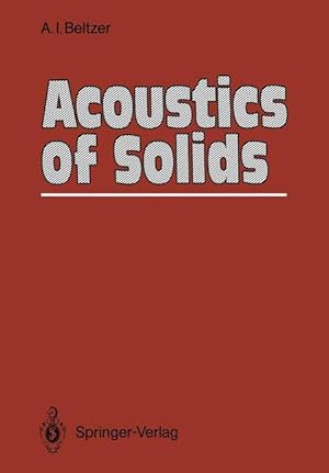 Imagen del vendedor de Acoustics of Solids a la venta por moluna