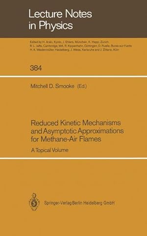 Seller image for Reduced Kinetic Mechanisms and Asymptotic Approximations for Methane-Air Flames for sale by moluna