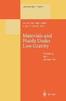 Bild des Verkufers fr Materials and Fluids Under Low Gravity zum Verkauf von moluna