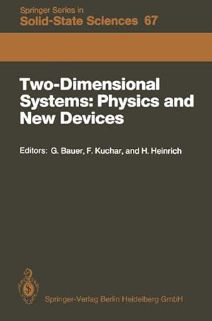 Seller image for Two-Dimensional Systems: Physics and New Devices for sale by moluna