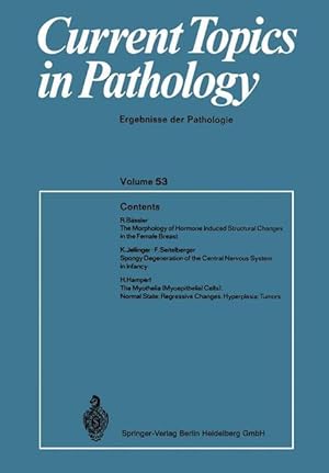 Imagen del vendedor de Current Topics in Pathology a la venta por moluna