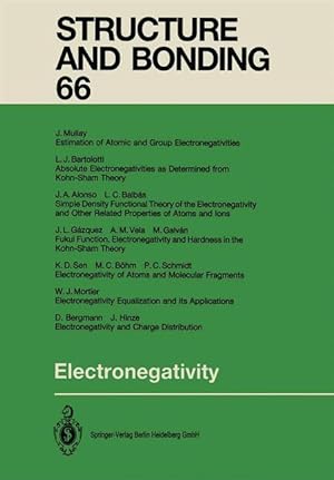 Immagine del venditore per Electronegativity venduto da moluna