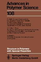 Seller image for Structure in Polymers with Special Properties for sale by moluna