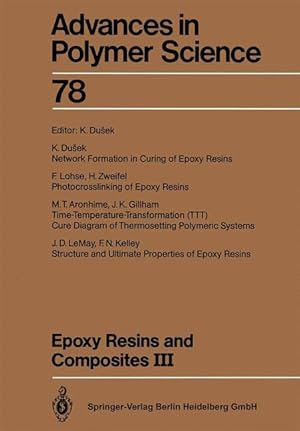 Seller image for Epoxy Resins and Composites III for sale by moluna