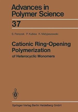 Bild des Verkufers fr Cationic Ring-Opening Polymerization of Heterocyclic Monomers zum Verkauf von moluna