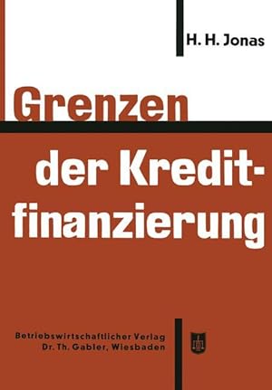 Seller image for Grenzen der Kreditfinanzierung for sale by moluna