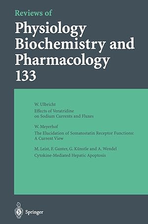 Bild des Verkufers fr Reviews of Physiology, Biochemistry and Pharmacology zum Verkauf von moluna