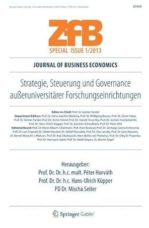 Seller image for Strategie, Steuerung und Governance ausseruniversitaerer Forschungseinrichtungen for sale by moluna