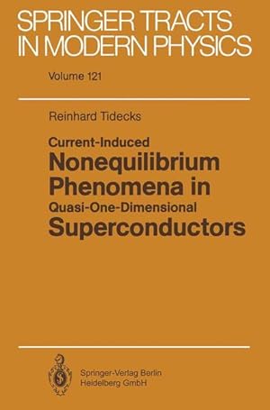 Seller image for Current-Induced Nonequilibrium Phenomena in Quasi-One-Dimensional Superconductors for sale by moluna