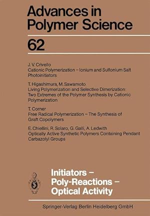 Seller image for Initiators - Poly-Reactions - Optical Activity for sale by moluna