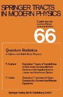 Seller image for Quantum Statistics in Optics and Solid-State Physics for sale by moluna