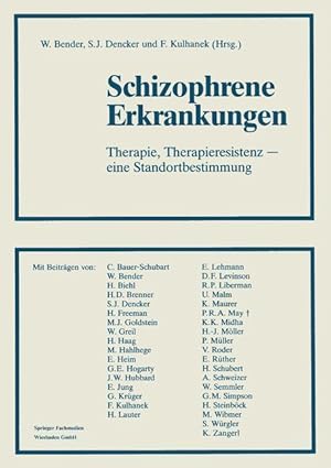 Seller image for Schizophrene Erkrankungen for sale by moluna