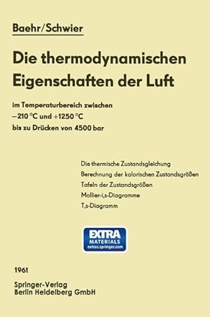 Immagine del venditore per Die thermodynamischen Eigenschaften der Luft venduto da moluna