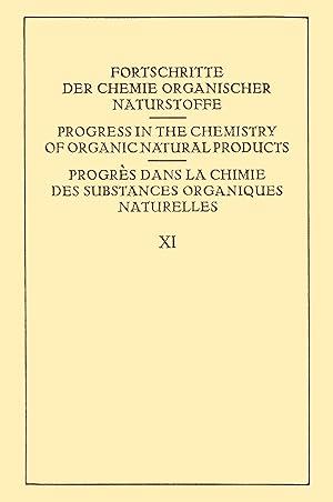 Image du vendeur pour Fortschritte der Chemie Organischer Naturstoffe / Progress in the Chemistry of Organic Natural Products / Progrs dans la Chimie des Substances Organiques Naturelles mis en vente par moluna