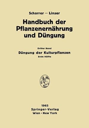Seller image for Dngung der Kulturpflanzen for sale by moluna