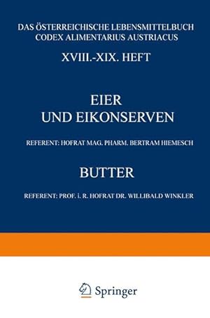 Seller image for Eier und Eikonserven for sale by moluna