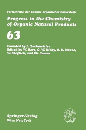 Bild des Verkufers fr Fortschritte der Chemie organischer Naturstoffe / Progress in the Chemistry of Organic Natural Products zum Verkauf von moluna