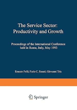Bild des Verkufers fr The Service Sector: Productivity and Growth zum Verkauf von moluna