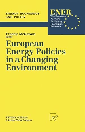 Bild des Verkufers fr European Energy Policies in a Changing Environment zum Verkauf von moluna