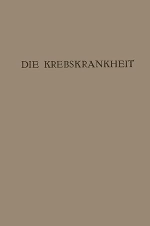 Seller image for Die Krebskrankheit for sale by moluna