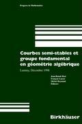 Seller image for Courbes semi-stables et groupe fondamental en geometrie algebrique for sale by moluna