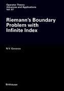 Seller image for Riemann s Boundary Problem with Infinite Index for sale by moluna