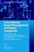 Bild des Verkufers fr International Brand Management of Chinese Companies zum Verkauf von moluna