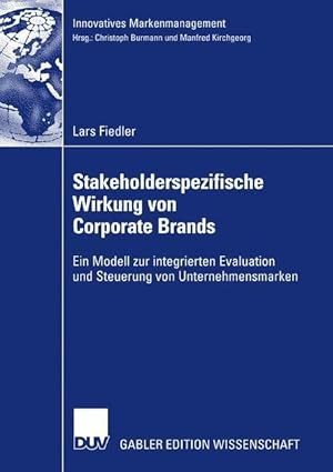 Bild des Verkufers fr Stakeholderspezifische Wirkung von Corporate Brands zum Verkauf von moluna