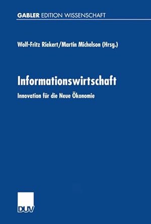 Imagen del vendedor de Informationswirtschaft a la venta por moluna