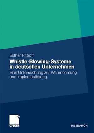 Bild des Verkufers fr Whistle-Blowing-Systeme in deutschen Unternehmen zum Verkauf von moluna