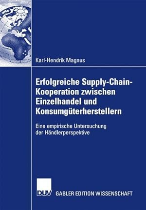 Seller image for Erfolgreiche Supply-Chain-Kooperation zwischen Einzelhandel und Konsumgterherstellern for sale by moluna