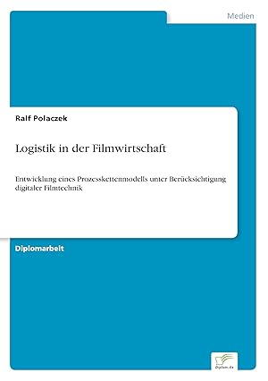 Imagen del vendedor de Logistik in der Filmwirtschaft a la venta por moluna