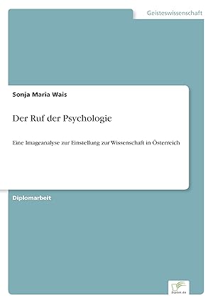 Seller image for Der Ruf der Psychologie for sale by moluna