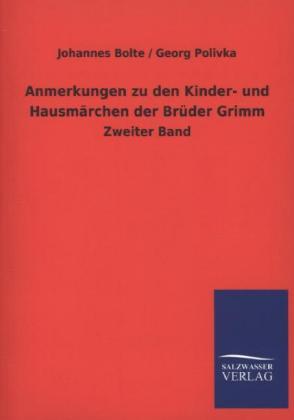 Seller image for Anmerkungen zu den Kinder- und Hausmaerchen der Brder Grimm for sale by moluna