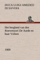 Seller image for Het bergland van den Roewenzori De Aarde en haar Volken, 1909 for sale by moluna