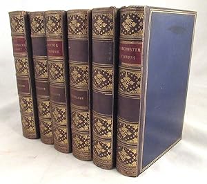 Seller image for Trollope's Barchester Novels [Riviere Bindings] [6 volumes] for sale by Dennis Holzman Antiques