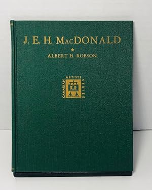 Imagen del vendedor de J. E. H. MacDonald a la venta por Reeve & Clarke Books (ABAC / ILAB)