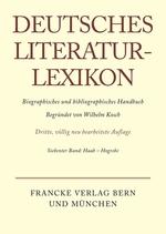 Bild des Verkufers fr Deutsches Literatur-Lexikon, Band 7, Haab - Hogrebe zum Verkauf von moluna