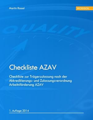 Seller image for Checkliste AZAV for sale by moluna