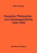 Image du vendeur pour Deutsche Philosophie- und Geistesgeschichte 1600-1850 mis en vente par moluna
