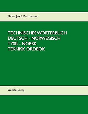 Seller image for Technisches Woerterbuch Deutsch - Norwegisch for sale by moluna