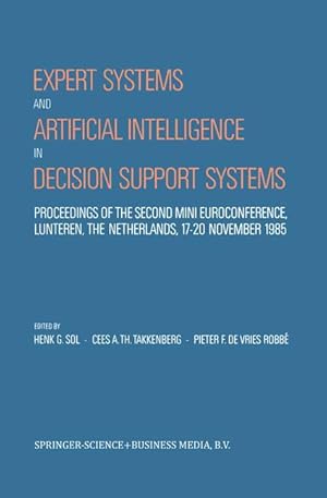 Seller image for Expert Systems and Artificial Intelligence in Decision Support Systems for sale by moluna