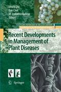 Imagen del vendedor de Recent Developments in Management of Plant Diseases a la venta por moluna
