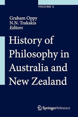 Imagen del vendedor de History of Philosophy in Australia and New Zealand a la venta por moluna
