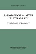 Imagen del vendedor de Philosophical Analysis in Latin America a la venta por moluna