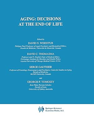Immagine del venditore per Aging: Decisions at the End of Life venduto da moluna